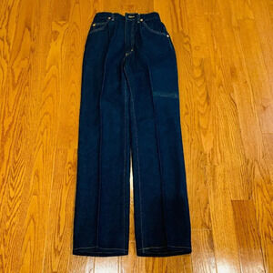 NWT Vintage LEE Deadstock Denim Blue Jeans Women’s Made In USA NEW 60s 70s